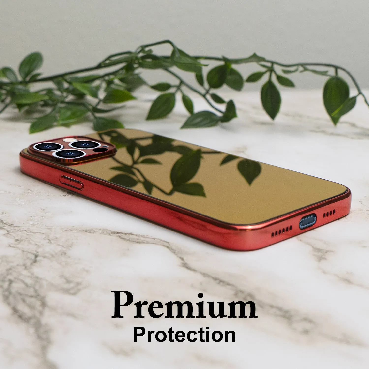 iPhone 13 Pro Max Case - Colored Reflective Mirror