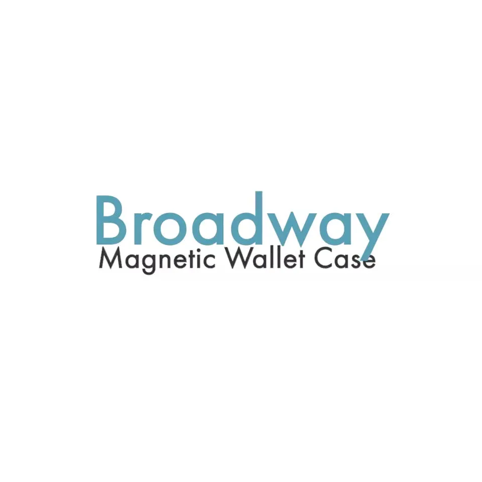 iPhone XS Max Magnetic Wallet Case - Broadway