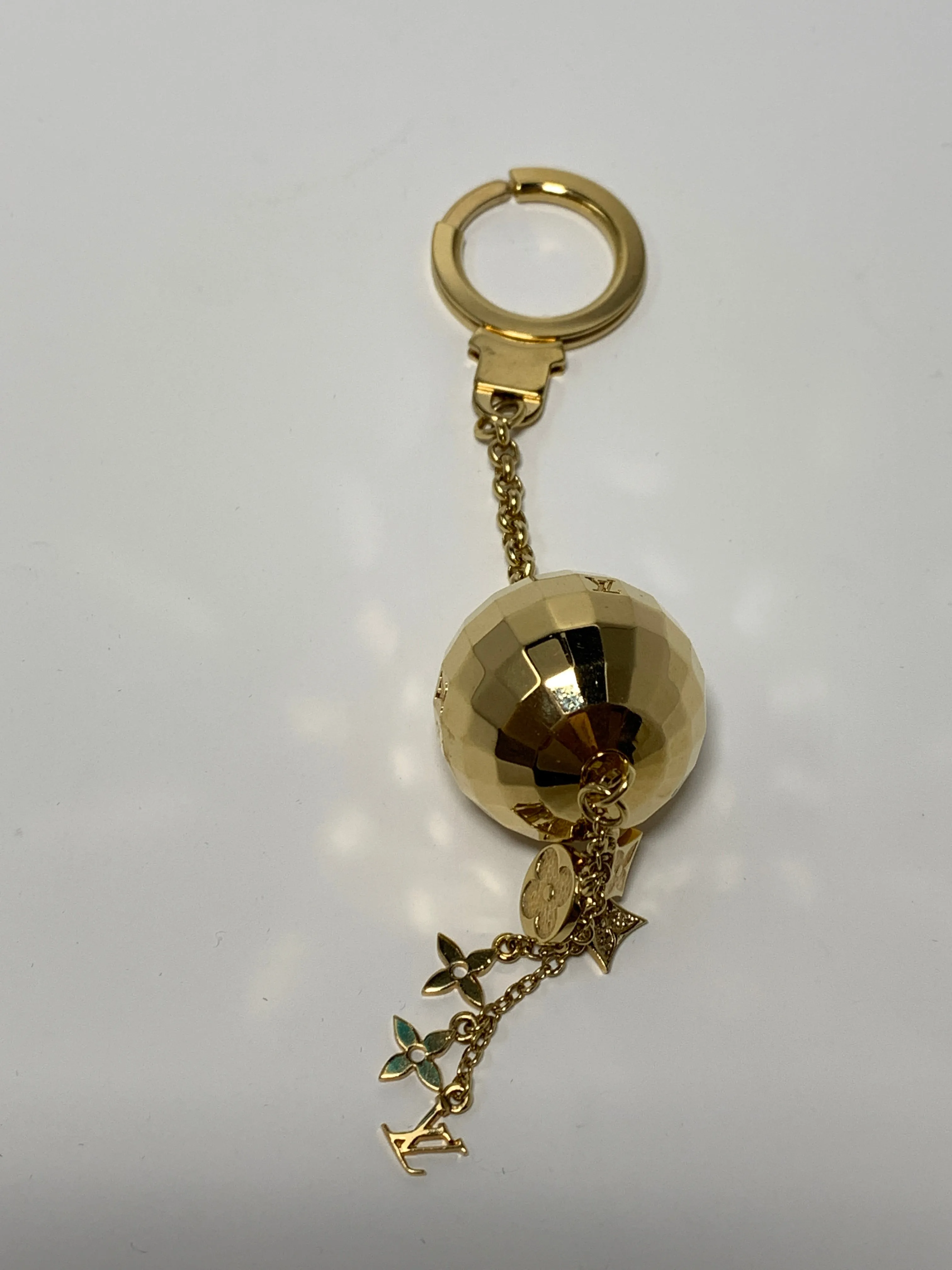 Louis Vuitton Ball and Tassel Bag Charm/Key Fob