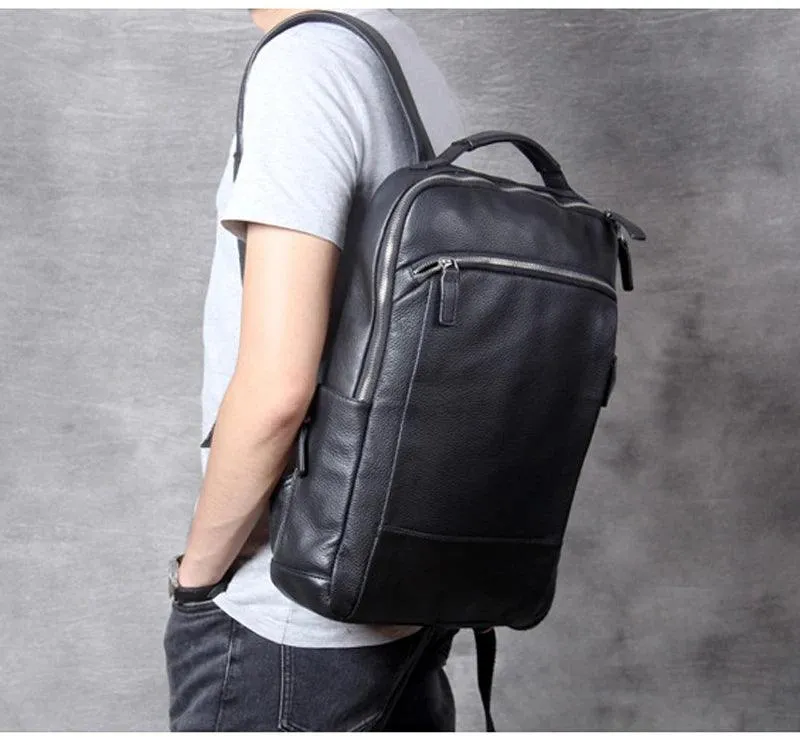 M802 Cool Backpack - Vintage Leather Bag For Men's