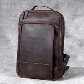 M802 Cool Backpack - Vintage Leather Bag For Men's