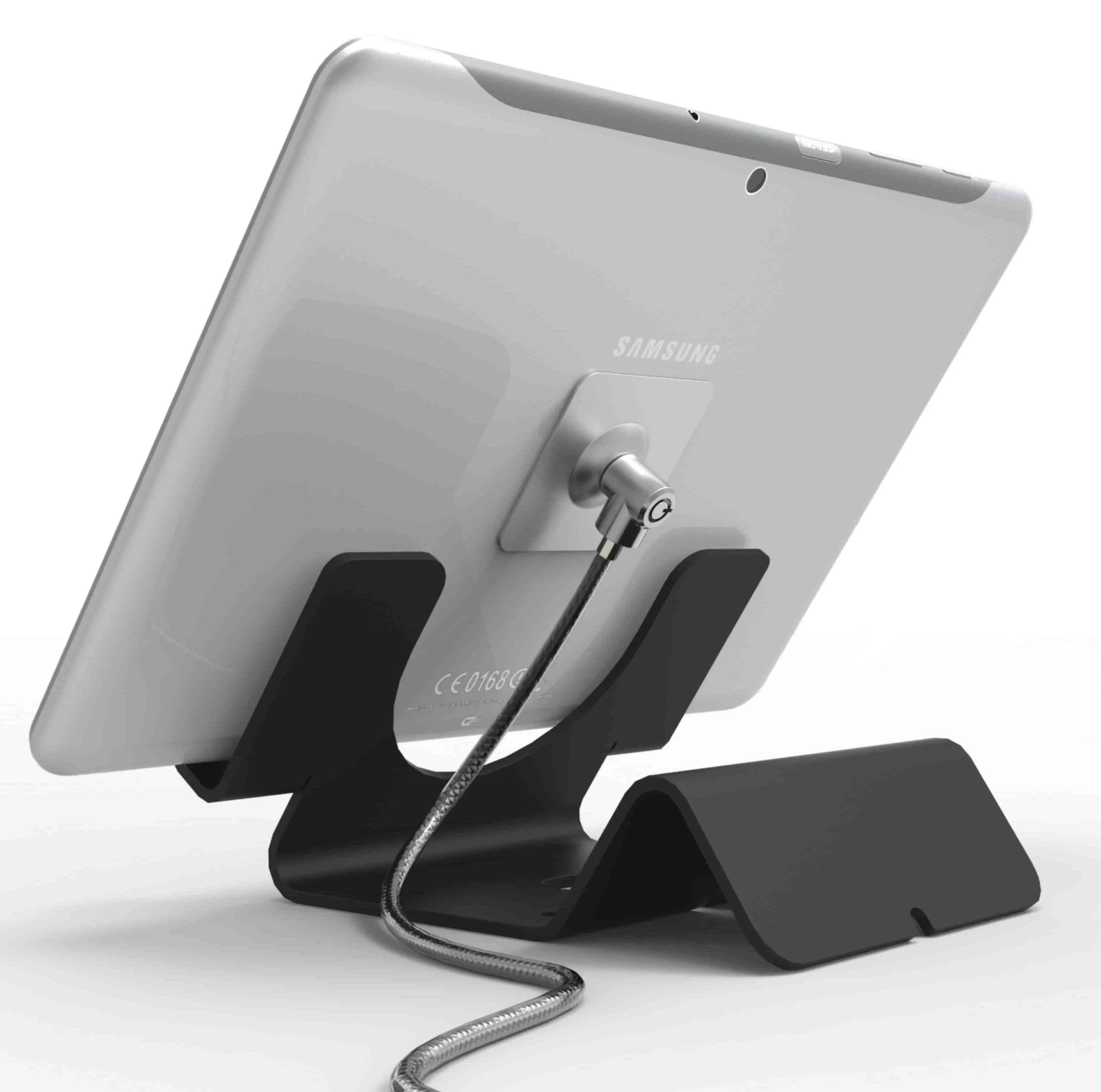 Maclocks Universal Tablet Holder With Cable Holder In Black Cl12uth Bb