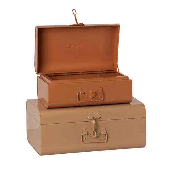 Maileg Storage Suitcase Set - Powder/Rose