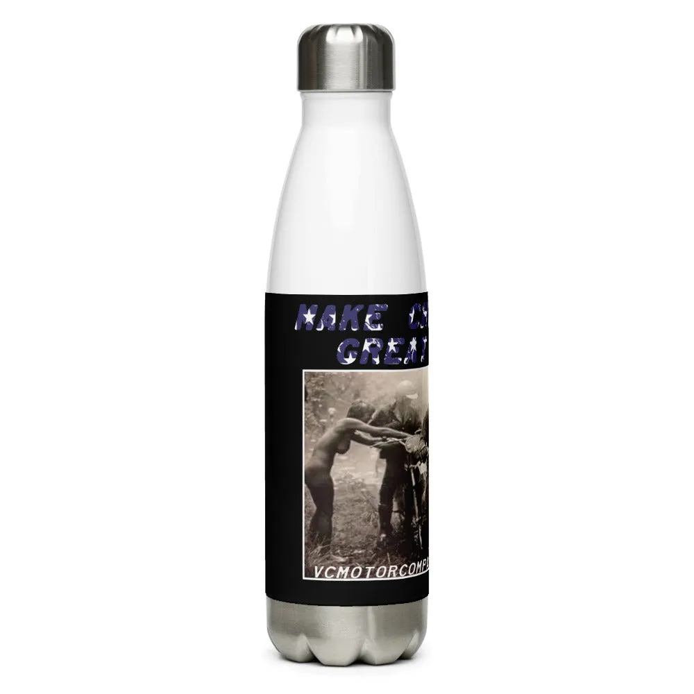 Make Checkpoints Great Again - Stainless Steel Water Bottle