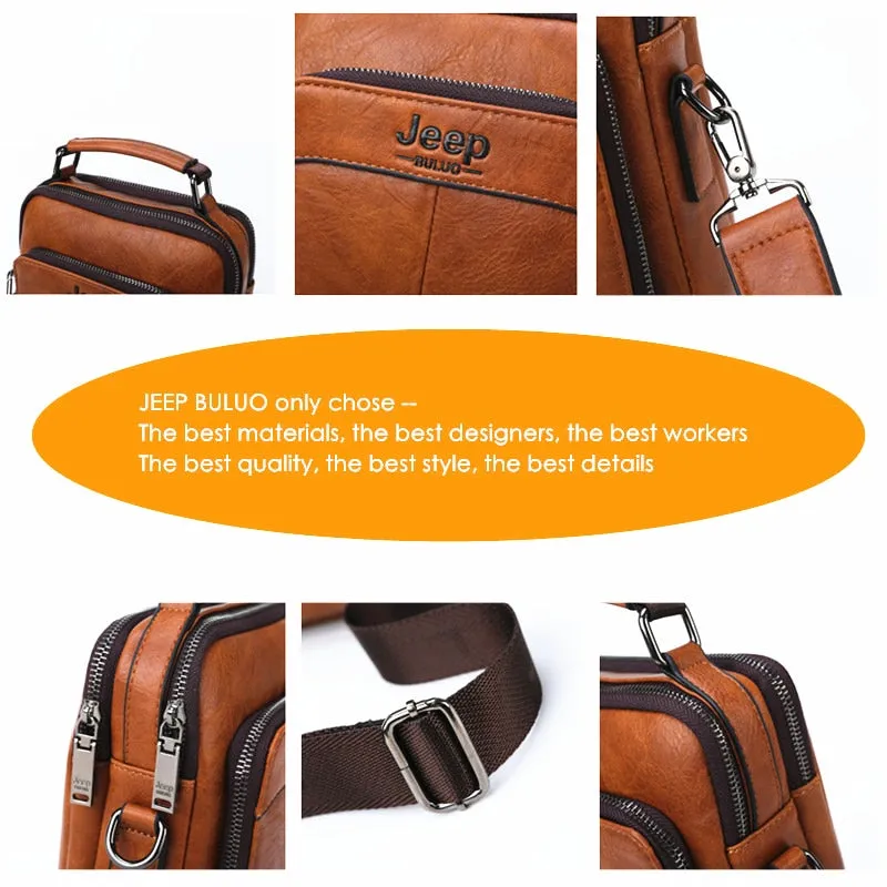 Male Crossbody Shoulder Messenger Bags Men Handbag High Quality Split Leather Man Bag Fashion Bags