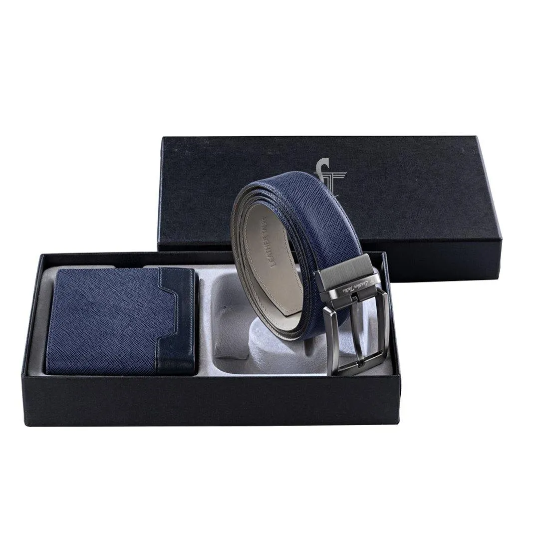 Men's Wallet and Belt Gift Set