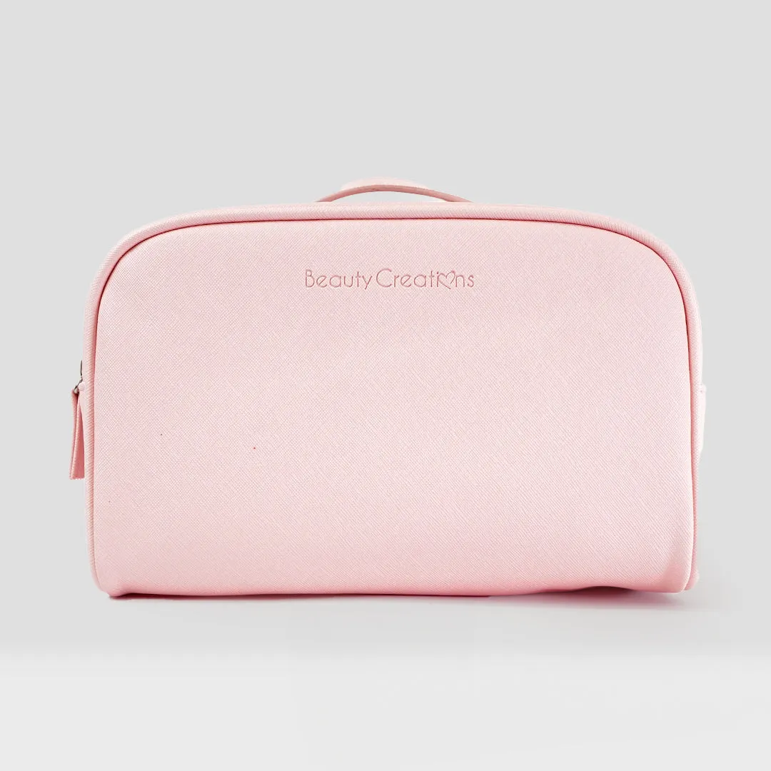 Mini Pink Cosmetic Glam Pouch