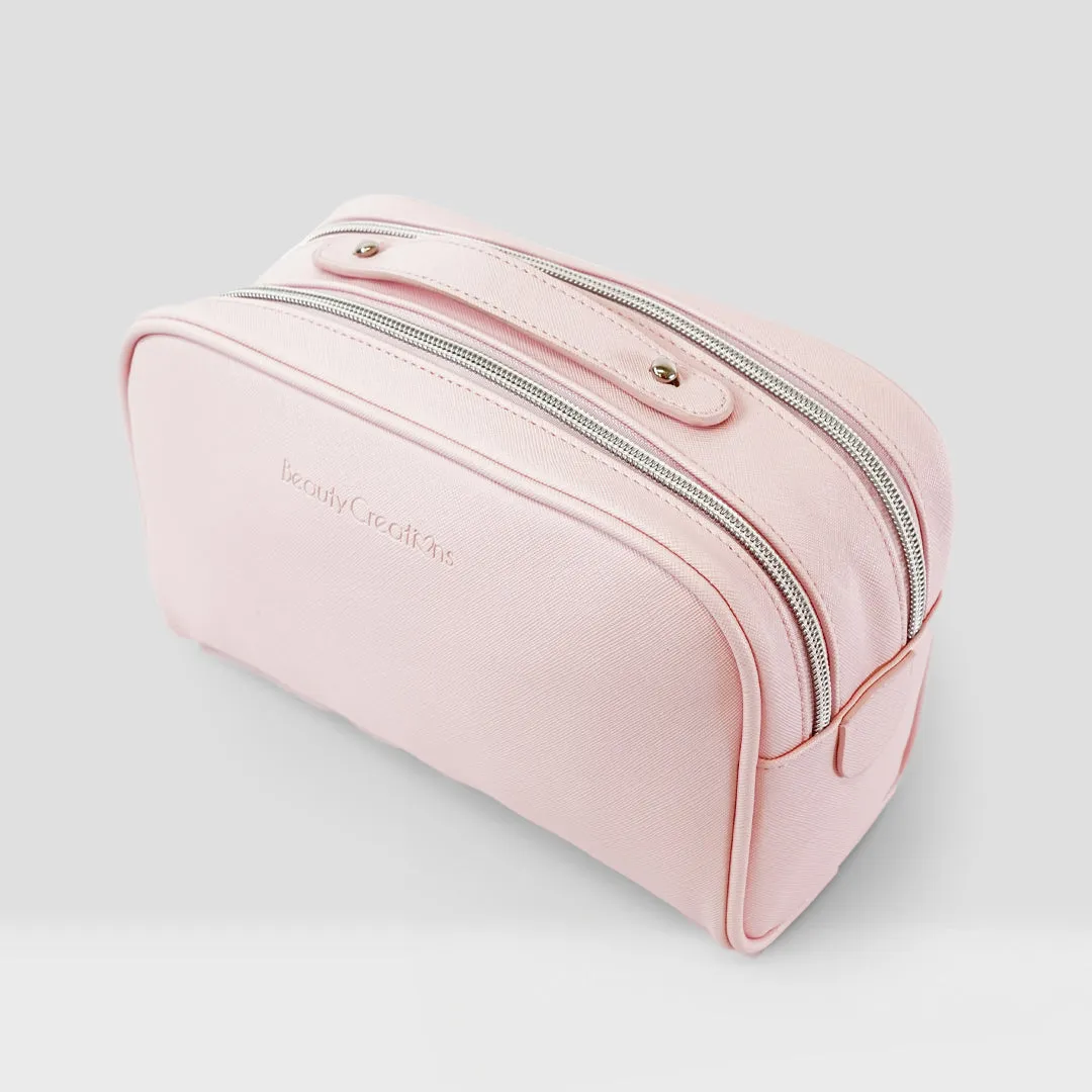 Mini Pink Cosmetic Glam Pouch