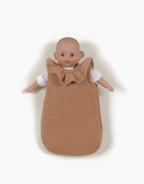 Minikane Minis Baby Doll Sleeping Bag – Brown Sugar