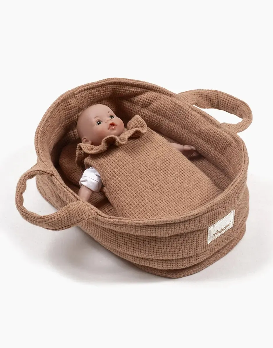 Minikane Minis Baby Doll Sleeping Bag – Brown Sugar