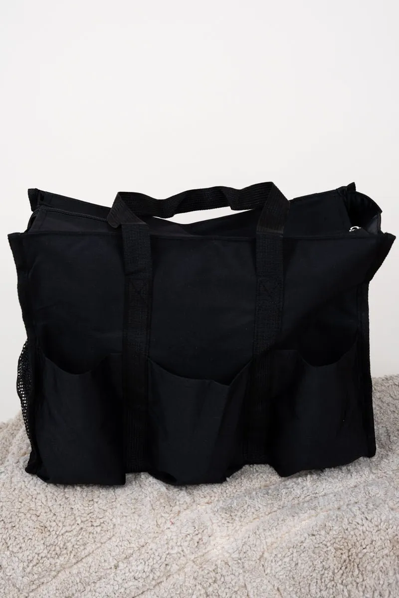 NGIL Black Medium Get It Together Organizer Tote