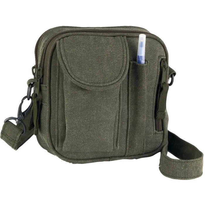 Olive Drab - Military Excursion Organizer Shoulder Bag