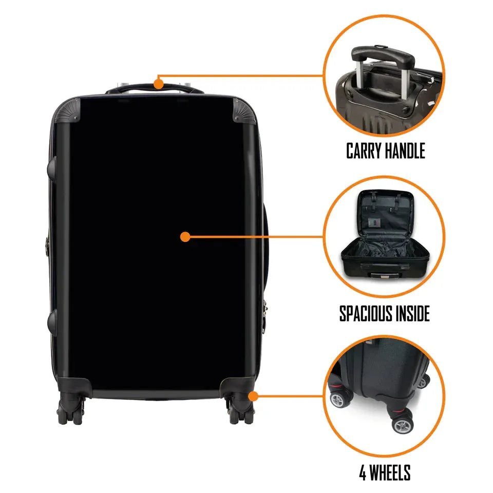 Orange Suitcase / Luggage