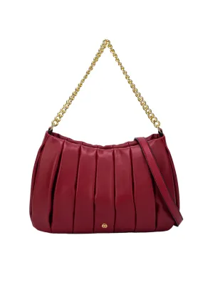 Perla Pleated Bag With Chain -1