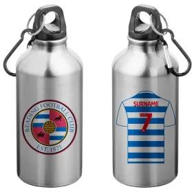 Personalised Reading FC Aluminium Water Bottle