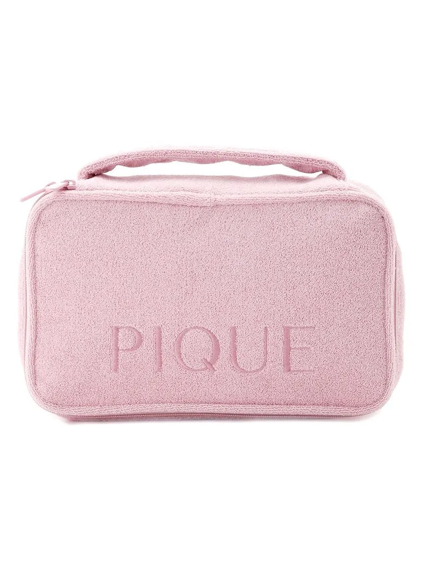 Pile Terry Cloth Cosmetic Pouch