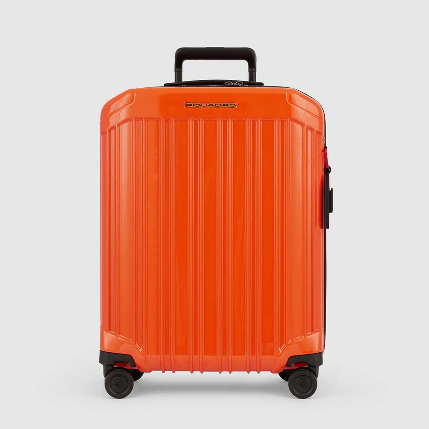 Piquadro Pq-Light 75Cm Hardcase 4 Double Wheel Large Check-In Trolley Orange - Bv4428Pqls2/Ar