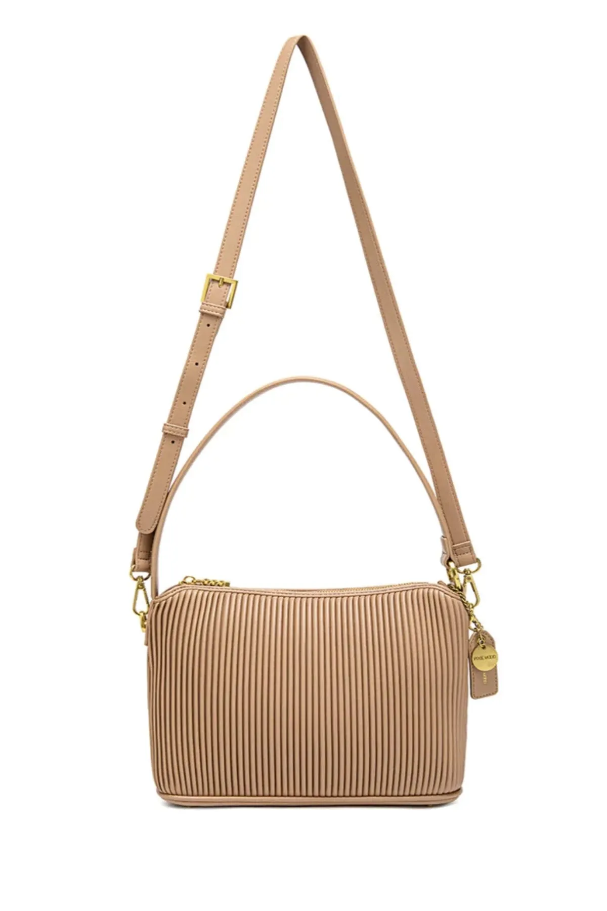 Pixie Mood Ella Recycled Vegan Shoulder Bag - Sand