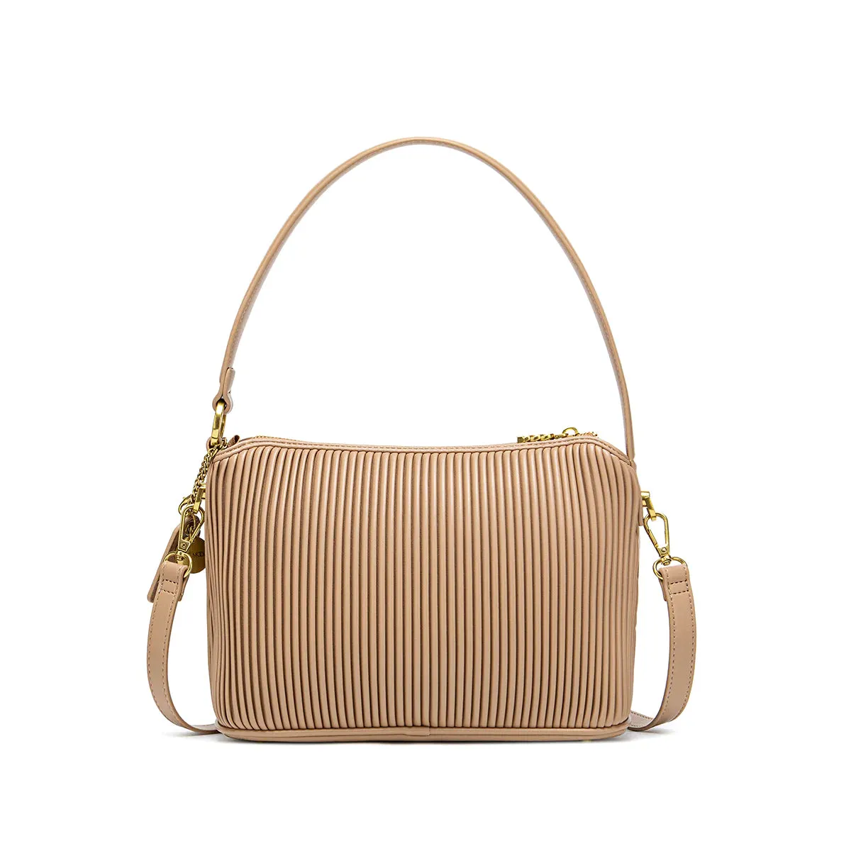 Pixie Mood Ella Recycled Vegan Shoulder Bag - Sand