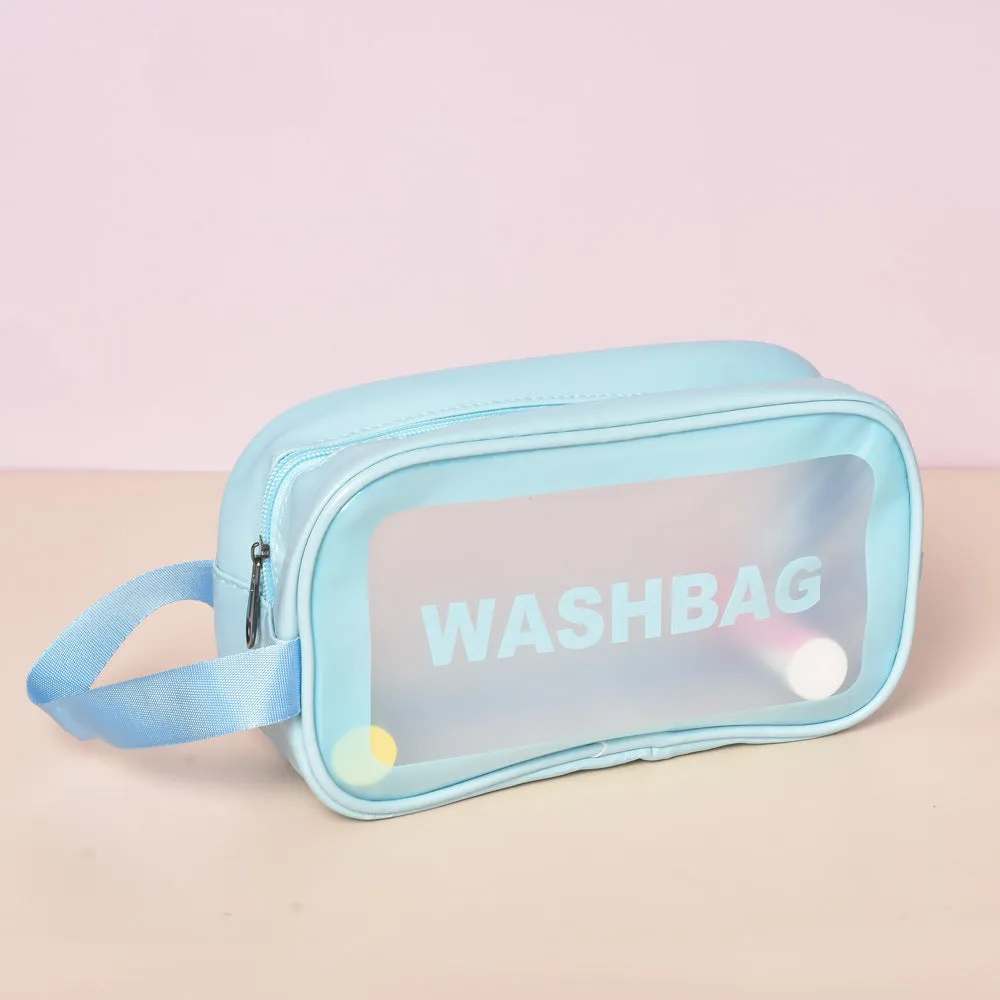 Portable Makeup Organizer Bag WASHBAG-Blue Large(SA2405-123)