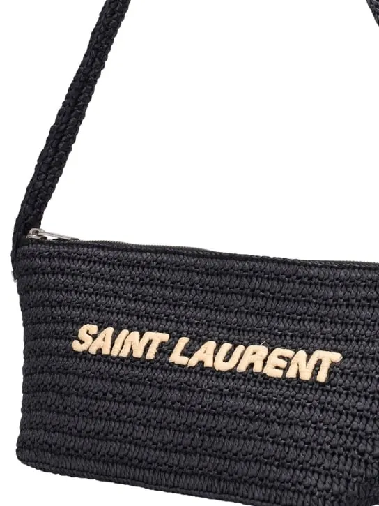 Saint Laurent   Le Rafia shoulder bag 