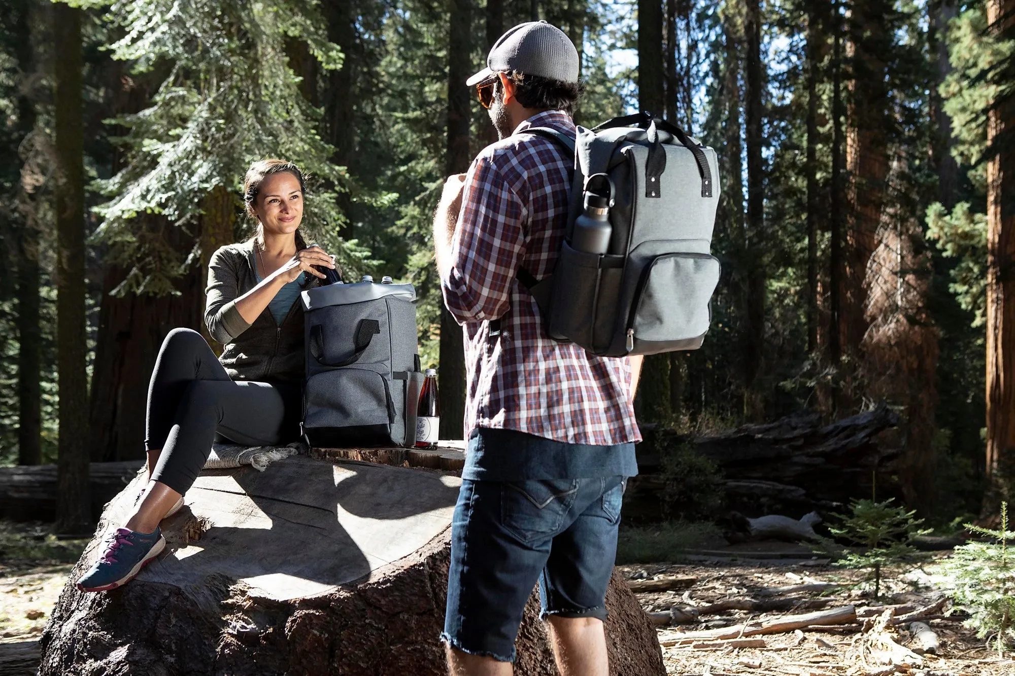 San Diego Padres - On The Go Roll-Top Backpack Cooler