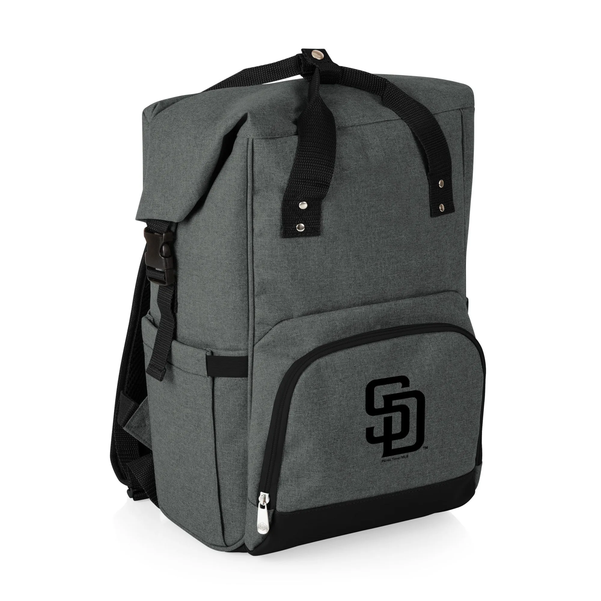 San Diego Padres - On The Go Roll-Top Backpack Cooler