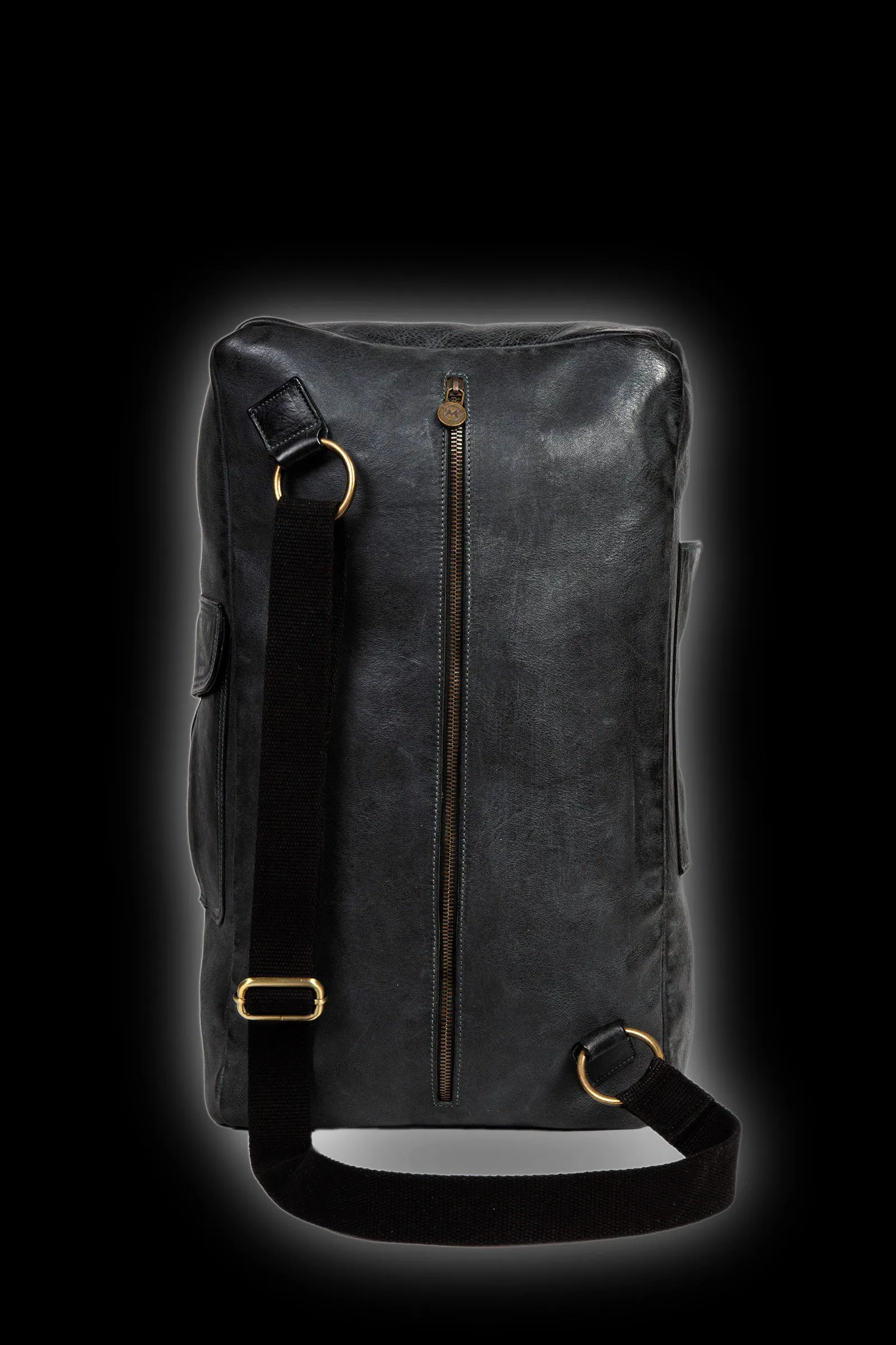 SEAL LEATHER BACKPACK