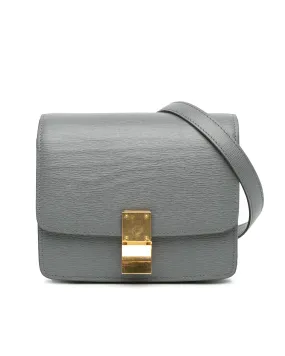 Small Calfskin Classic Box Crossbody Bag