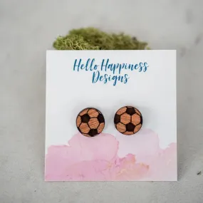 Soccer Ball Wood Studs