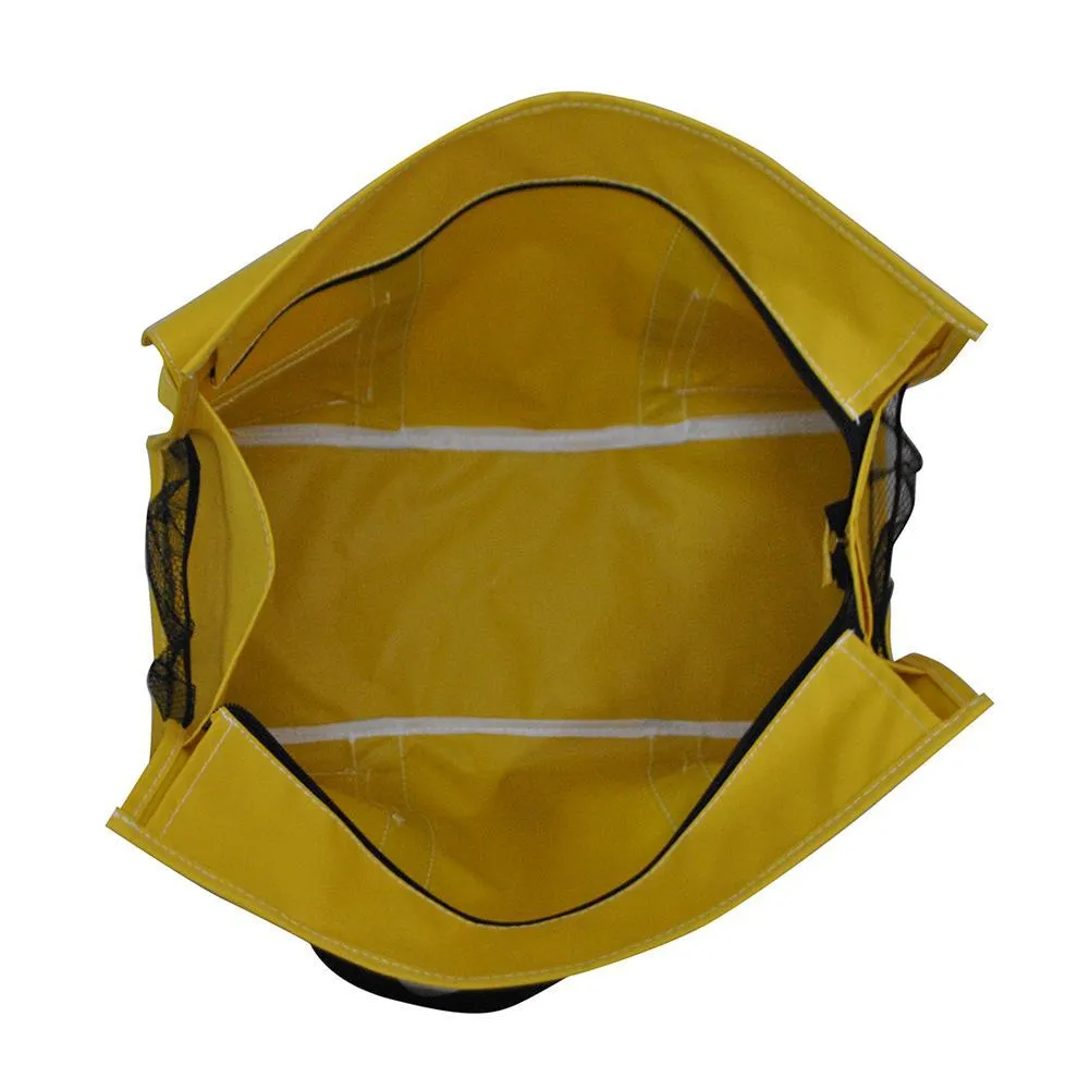 Softball Yellow NGIL Zippered Caddy Organizer Tote Bag