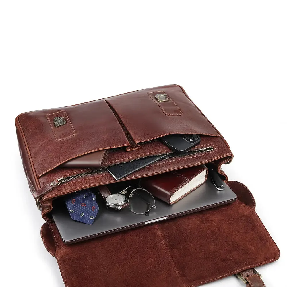 STUNNING MENS LEATHER CASE