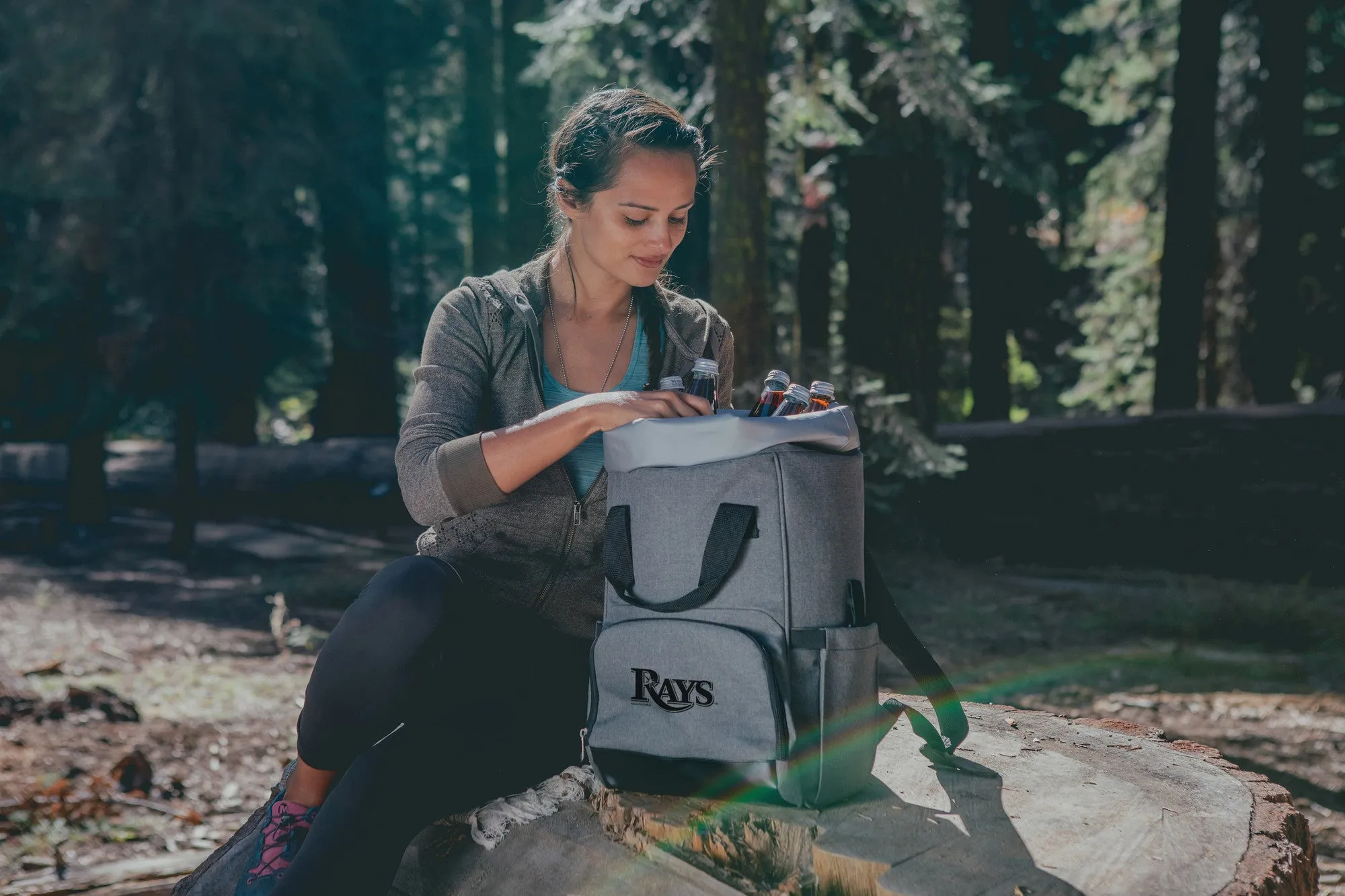 Tampa Bay Rays - On The Go Roll-Top Backpack Cooler