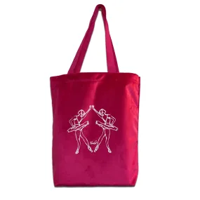 Tendu Velour Tote Bag- T1085