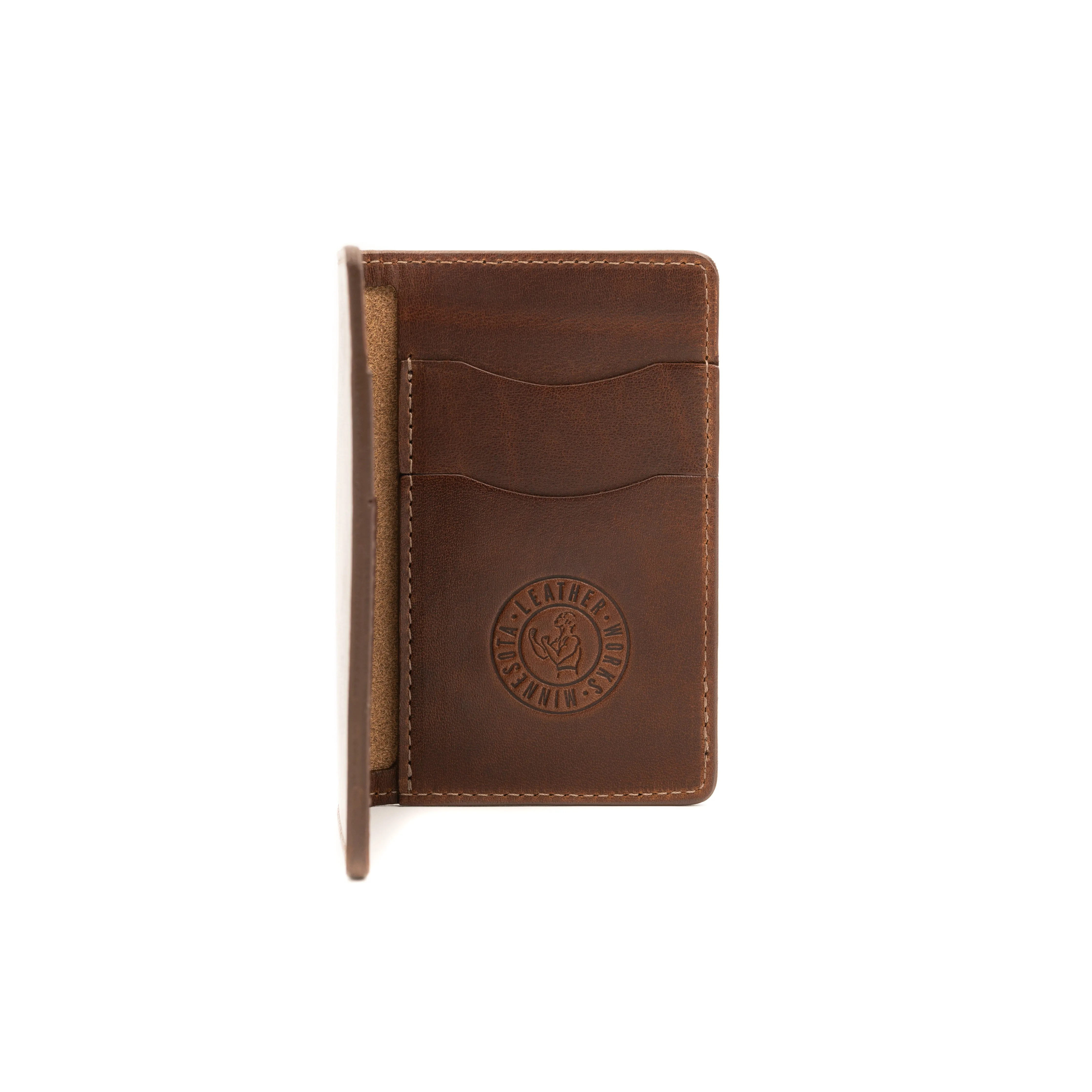 The Boxer Wallet - Mahogany