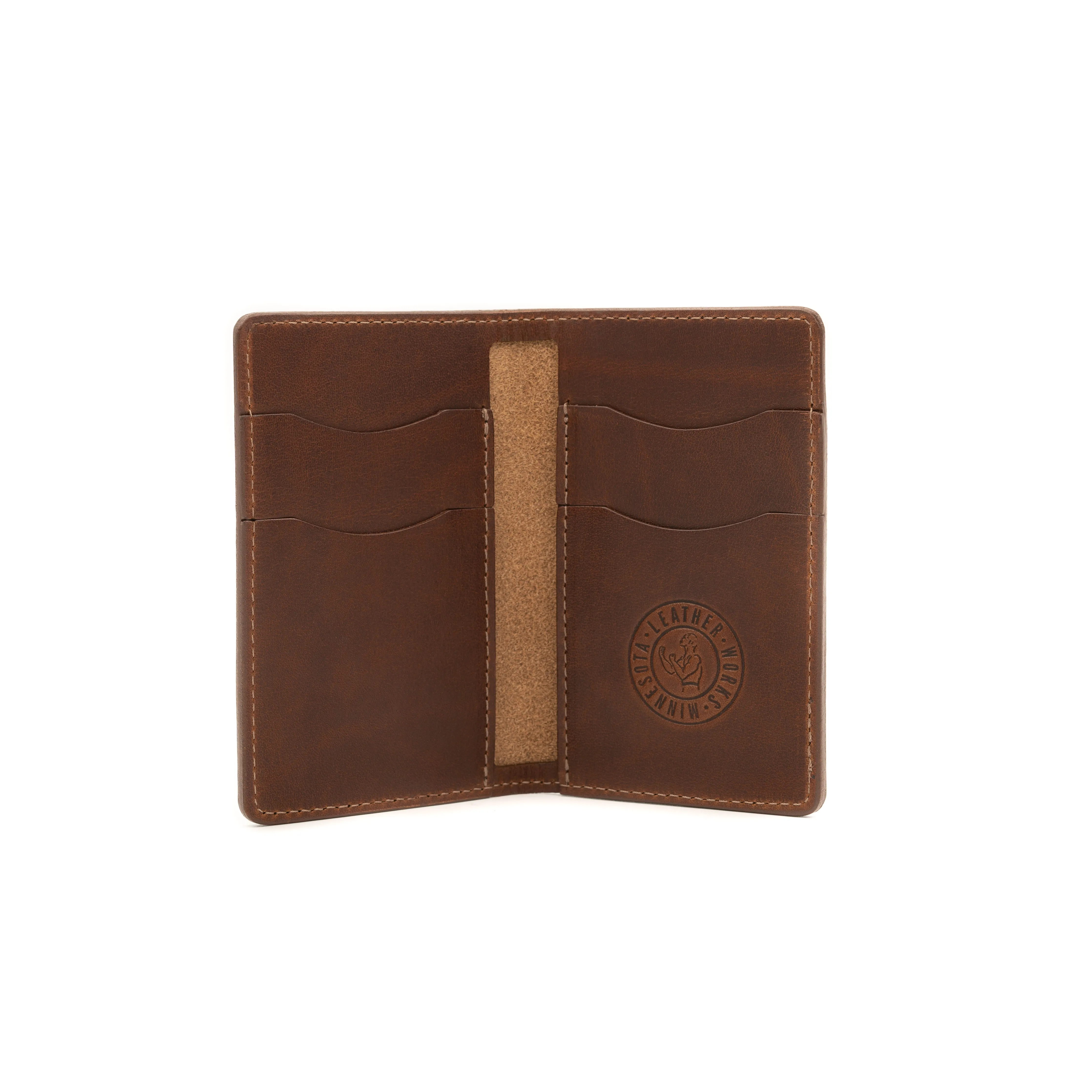 The Boxer Wallet - Mahogany