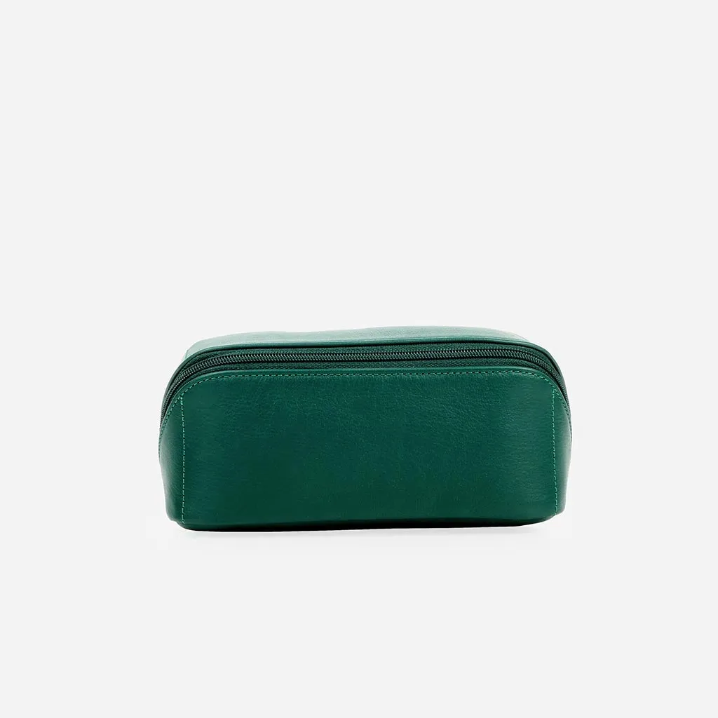 The Cosmetic Case Small Evergreen