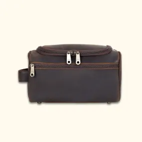 The High Plains - Leather Toiletry Bag