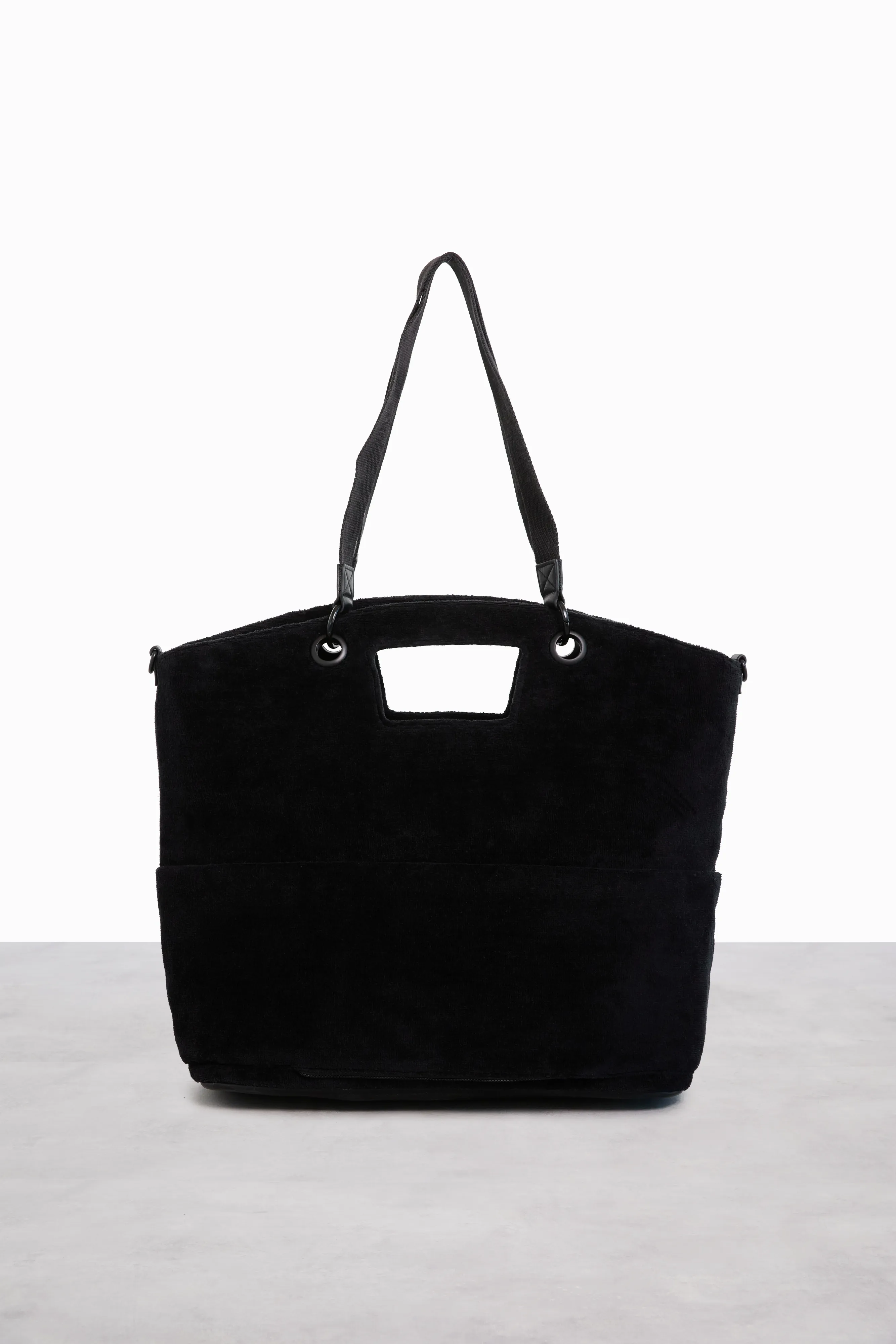 The Terry Tote in Black