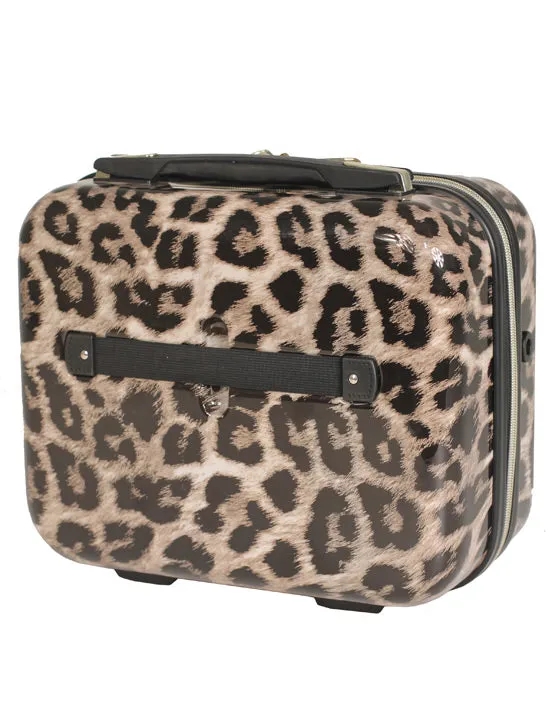 Tosca - Hard Beauty cosmetic case - Leopard