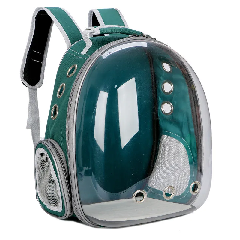 Transparent Outing Portable Space Cat Backpack