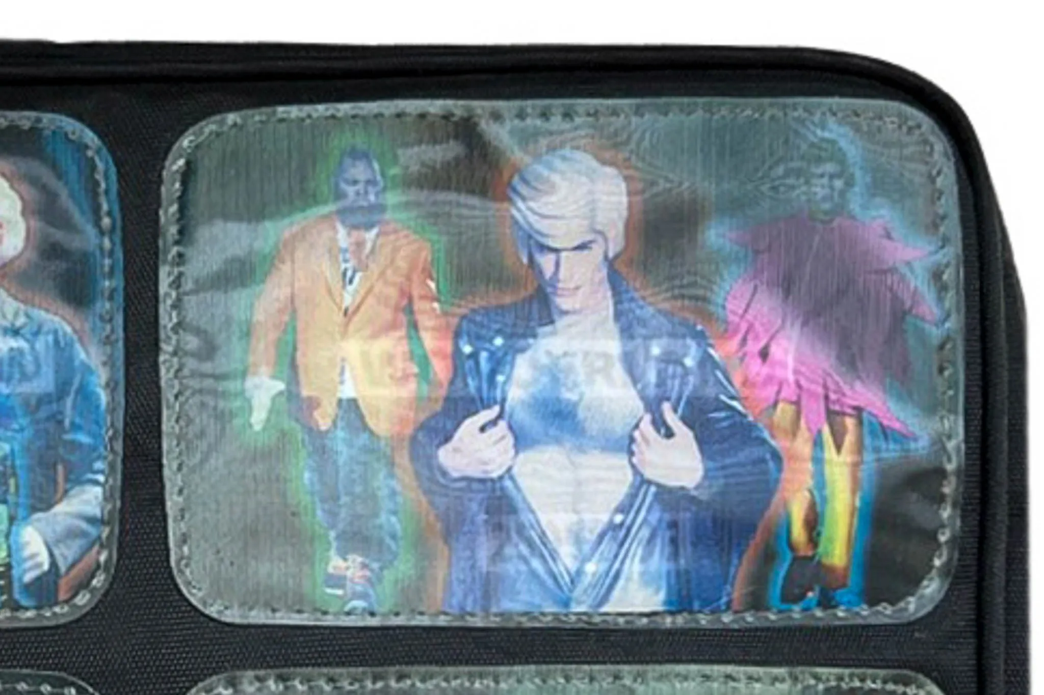 WALTER VAN BEIRENDONCK HOLOGRAM COSMETICS BAG