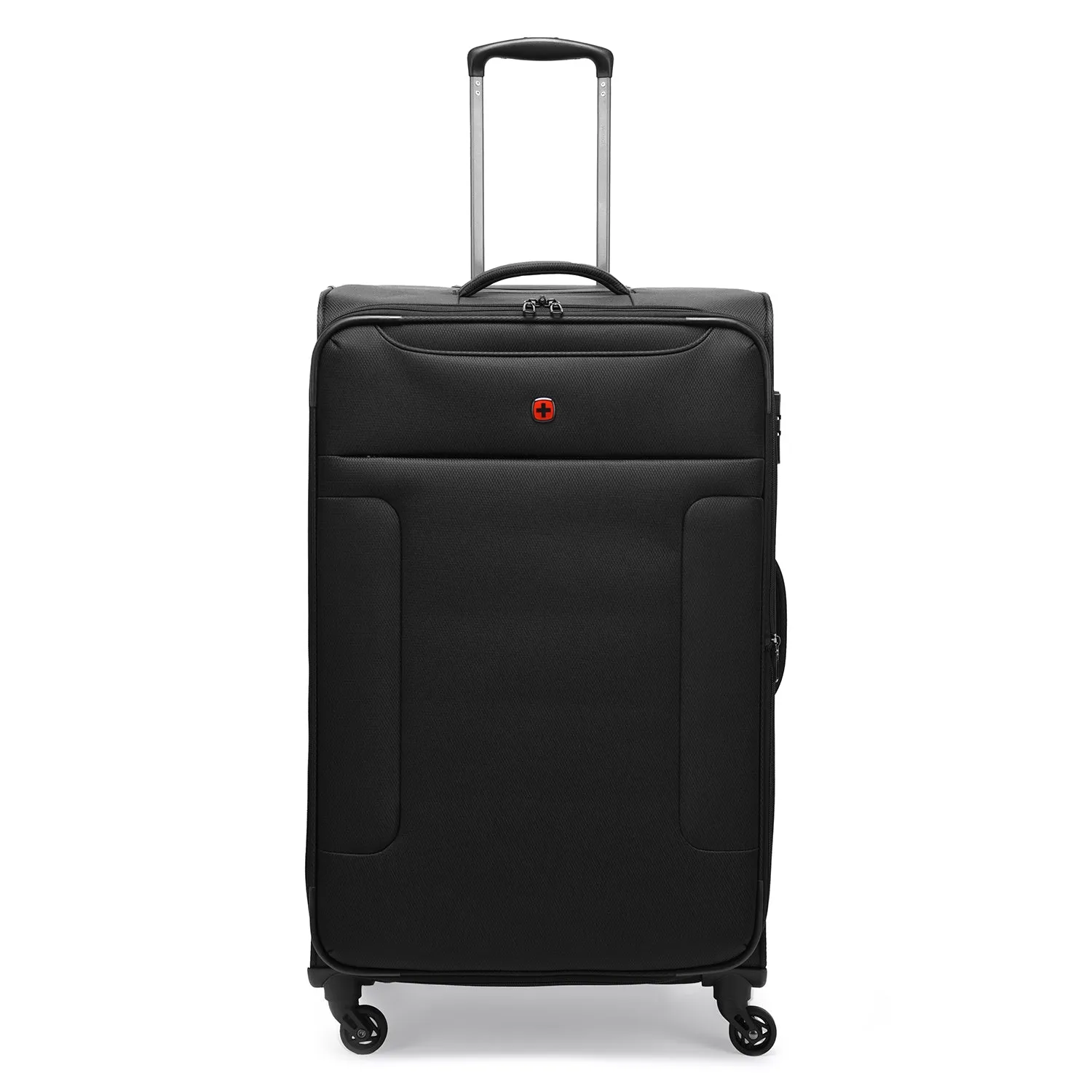 Wenger Eazy 54 68 80cm Softcase Expandable Luggage Trolley Set Of 3 - Black