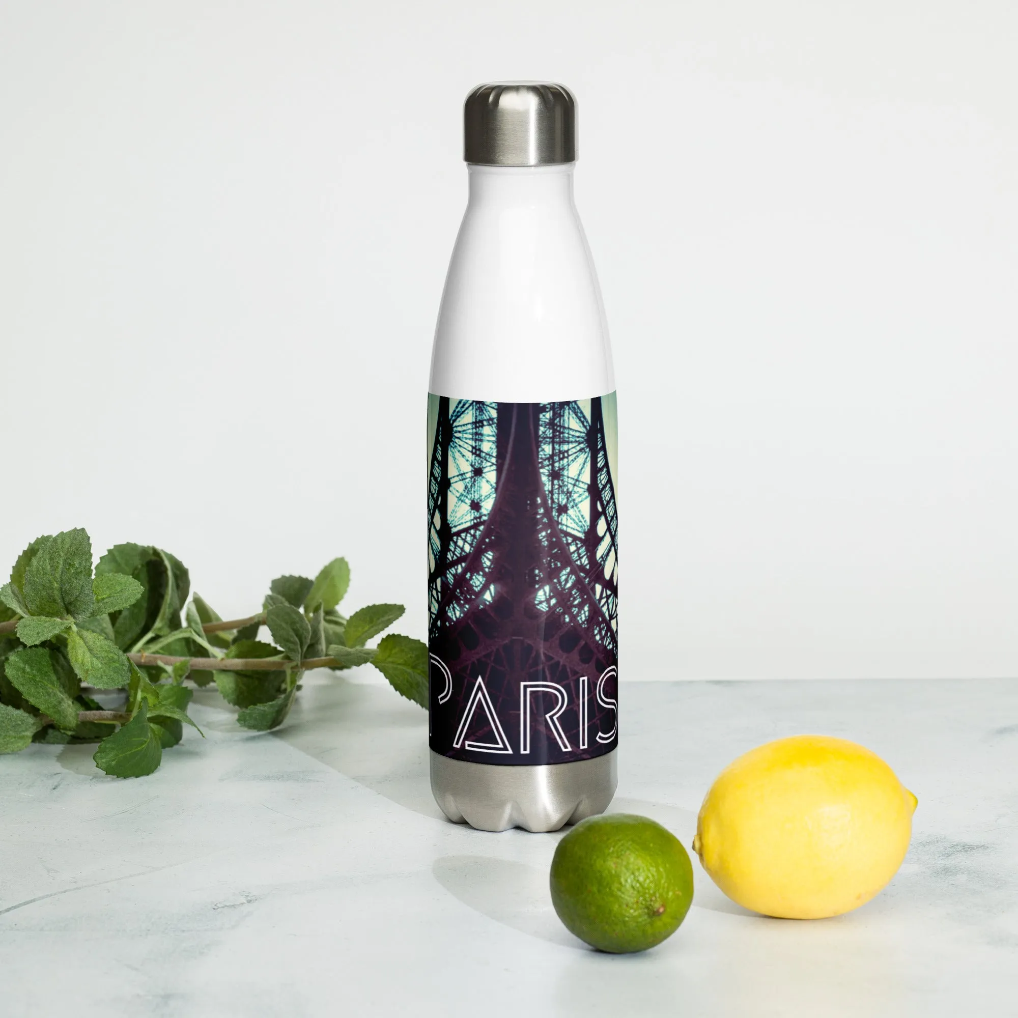 When in Paris Stainless Steel Water Bottle