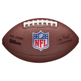 Wilson Duke Replica NFL Football Gridiron Ball Silver