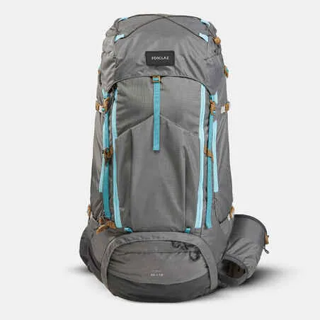 Women's trekking backpack 55 10 l - mt500 air