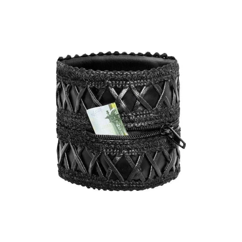 Wrist Wallet with Hidden Zipper